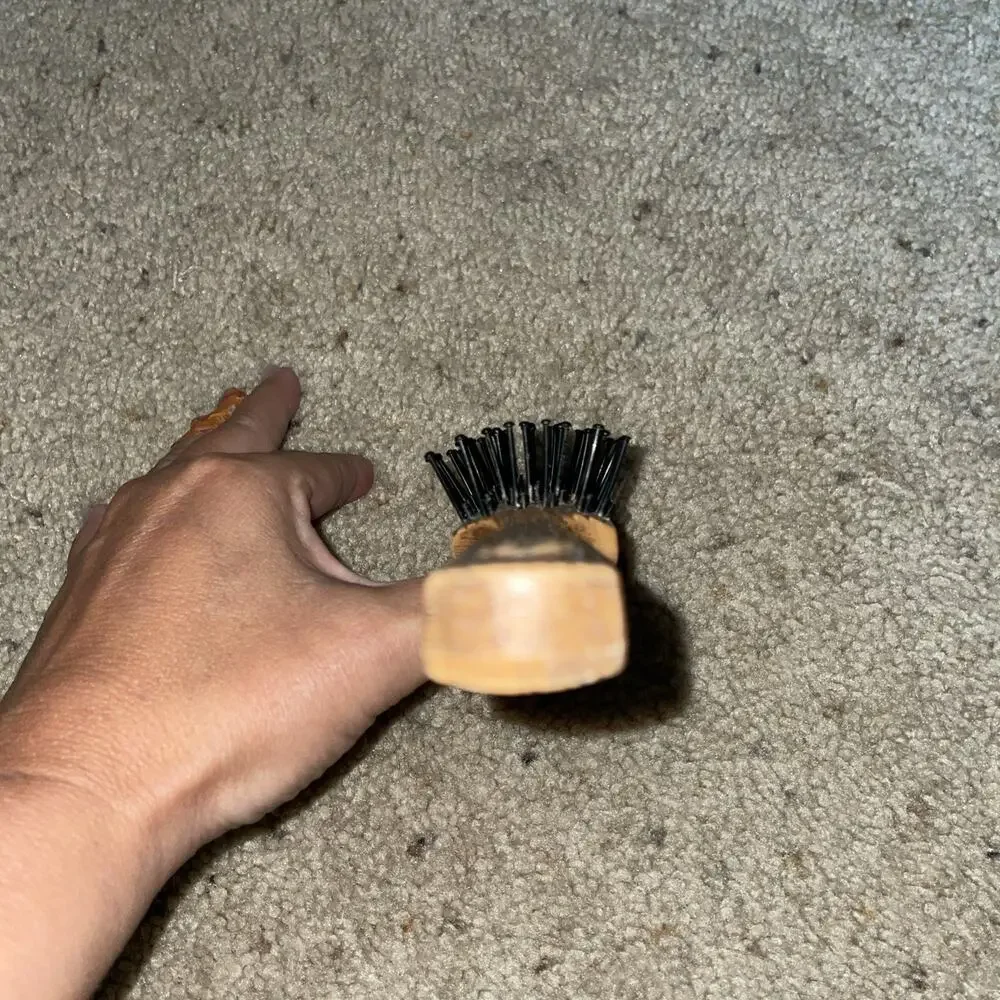 GOODY Vented Detangling HAIR BRUSH Faux Wood Brown 8